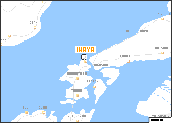 map of Iwaya