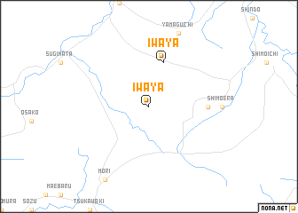 map of Iwaya
