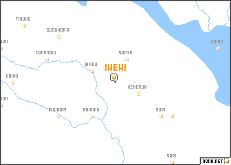 map of Iwewi