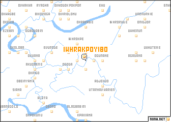 map of Iwhrakpoyibo