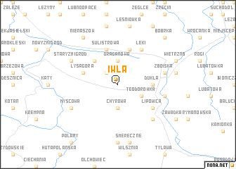 map of Iwla