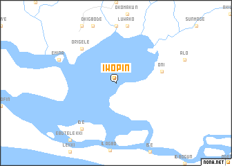 map of Iwopin