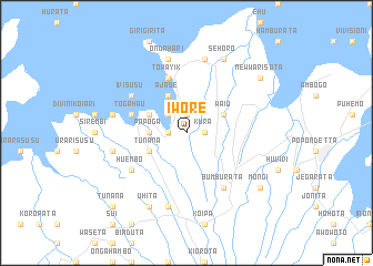 map of Iwore