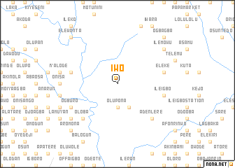 map of Iwo