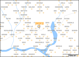 map of Iwuku