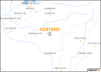 map of Ixcatepec