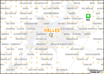 map of Ixelles