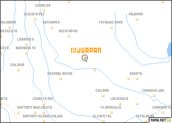 map of Ixjuapan