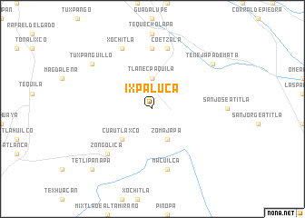 map of Ixpaluca