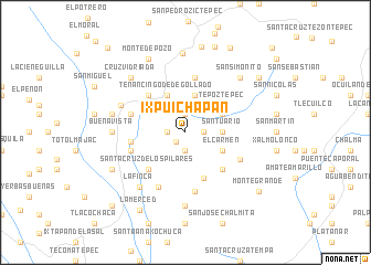 map of Ixpuichapan