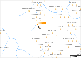 map of Ixquipac