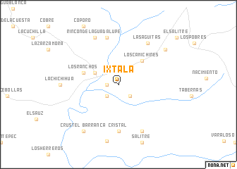 map of Ixtala