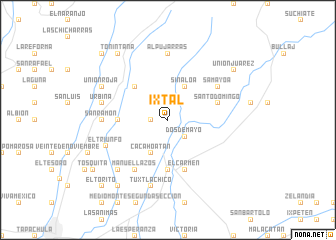 map of Ixtal