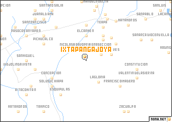 map of Ixtapangajoya