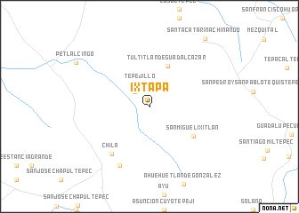 map of Ixtapa