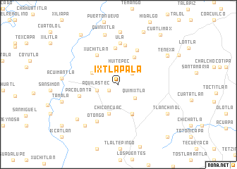 map of Ixtlapala