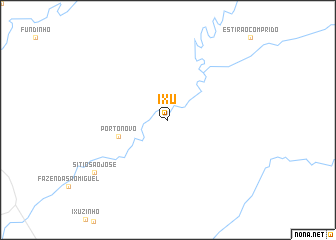 map of Ixu