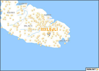 map of Ix-Xlejli