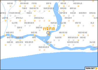map of Iyafin
