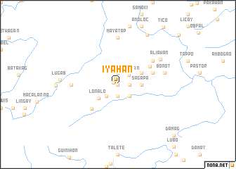 map of Iyahan