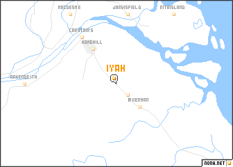 map of Iyah
