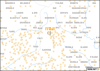 map of Iyaji