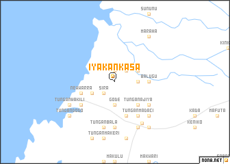 map of Iyakan Kasa