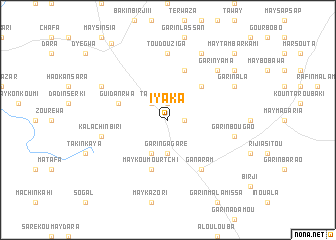 map of Iyaka