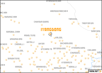 map of Iyang-dong