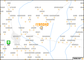 map of Iyanomo