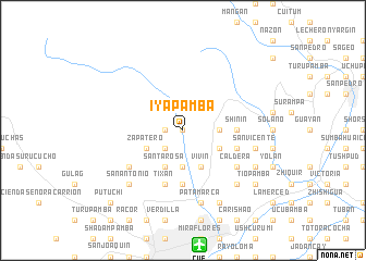 map of Iyapamba