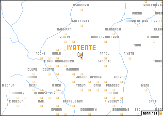map of Iyatente