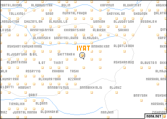 map of ‘Īyāt