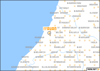 map of Iyauan