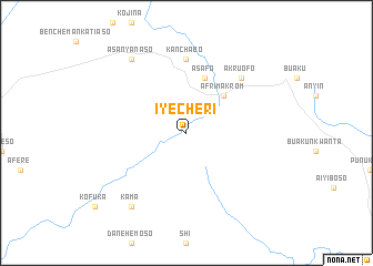 map of Iyecheri