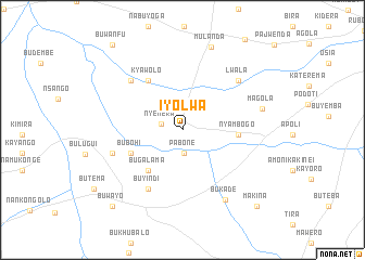 map of Iyolwa