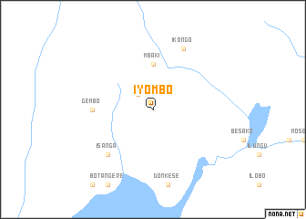 map of Iyombo