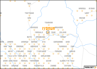 map of Iyonum