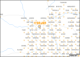 map of Iyorjan