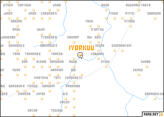 map of Iyorkuu