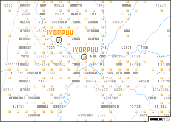 map of Iyorpuu