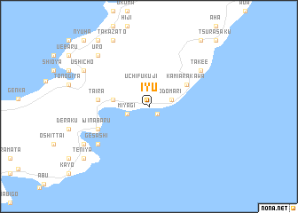 map of Iyū