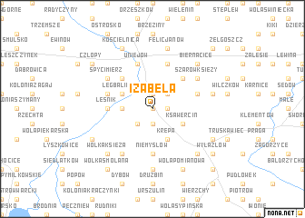 map of Izabela