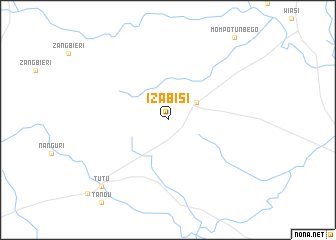 map of Izabisi