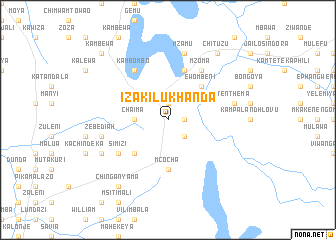 map of Izaki Lukhanda