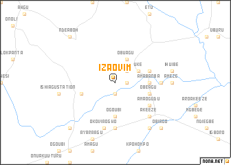 map of Iza Ovim