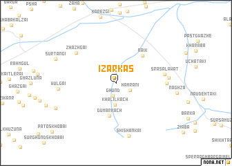 map of Izar Kas