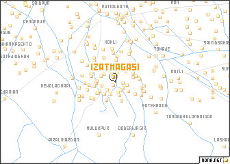 map of Izat Magasi