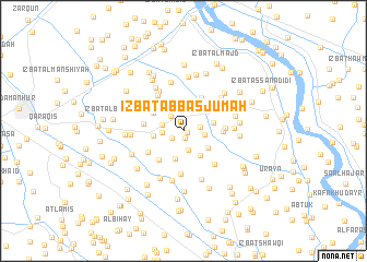 map of ‘Izbat ‘Abbās Jum‘ah