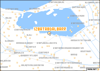 map of ‘Izbat ‘Abd al Barr